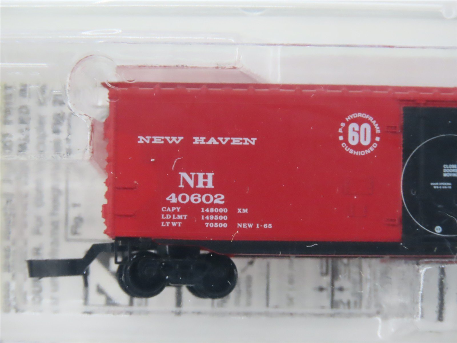 Z Scale Micro-Trains MTL 13628 NH New Haven 50' Box Car #40602 - SEALED