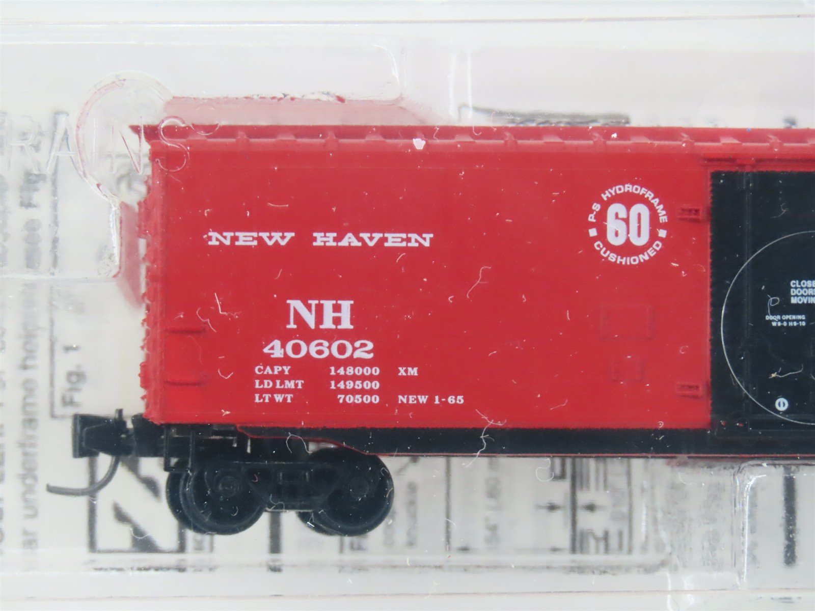 Z Scale Micro-Trains MTL 13628-2 NH New Haven 50' Box Car #40602 - SEALED