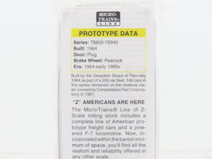 Z Scale Micro-Trains MTL 13616-2 NYC New York Central 50' Box Car #78926 SEALED