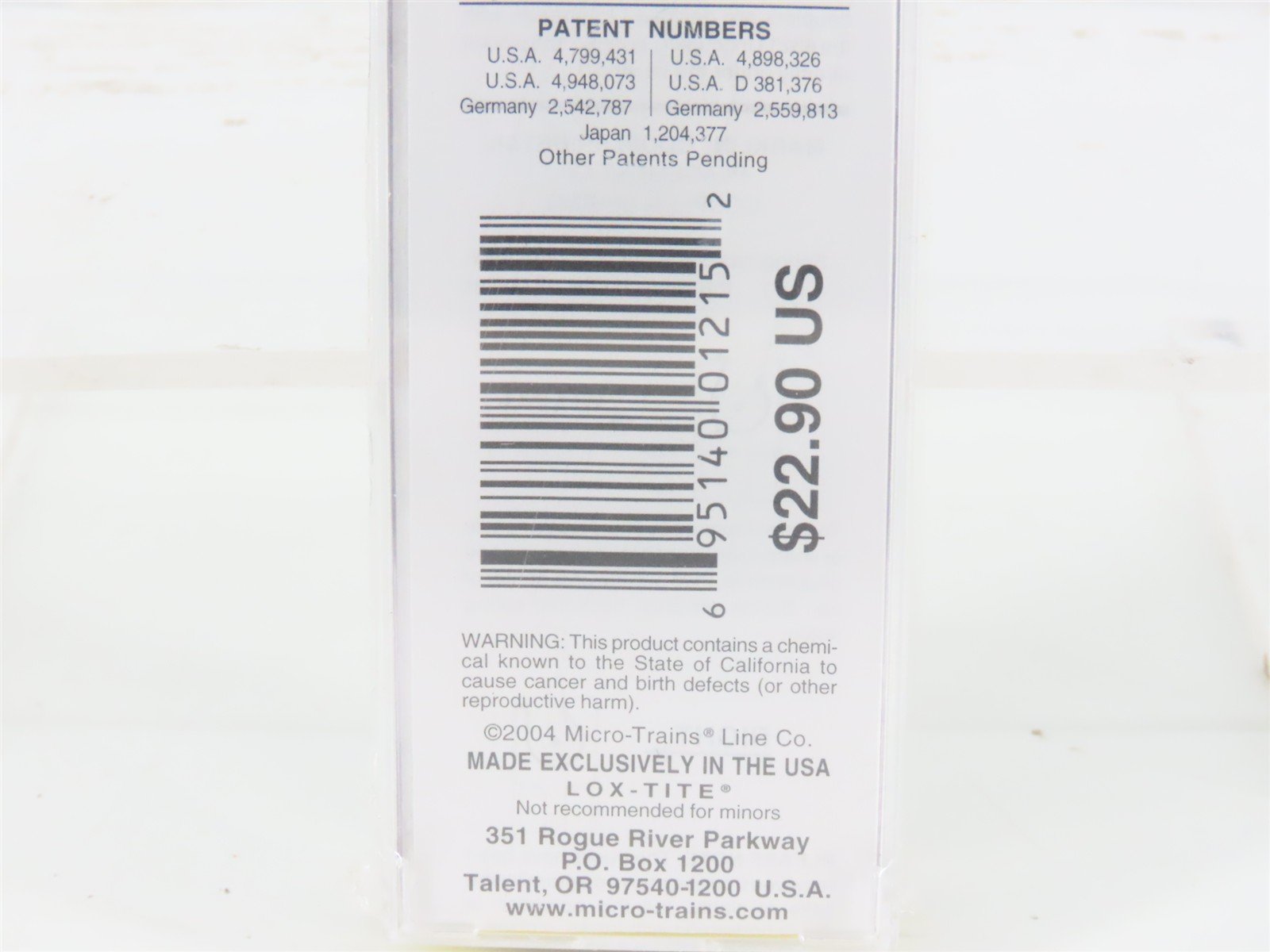 Z Scale Micro-Trains MTL 13616-2 NYC New York Central 50' Box Car #78926 SEALED