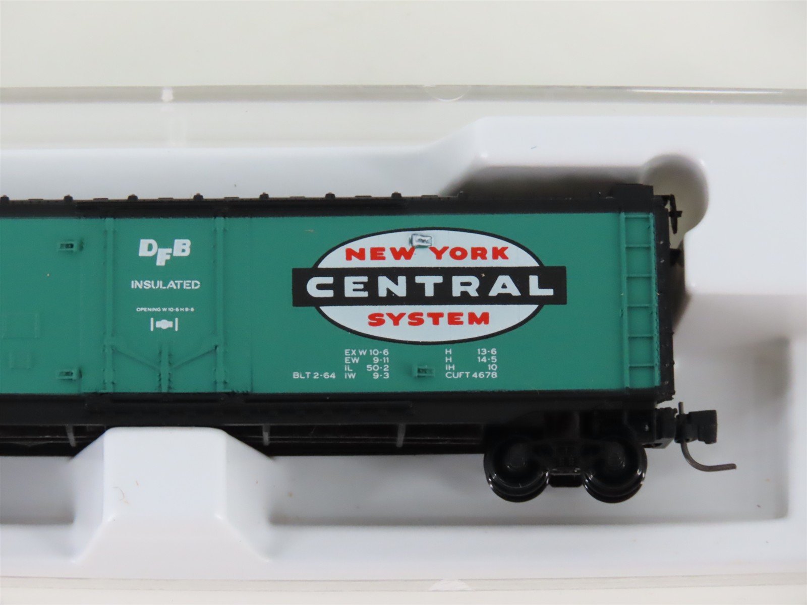 Z Scale Micro-Trains MTL 13616-2 NYC New York Central 50' Box Car #78807