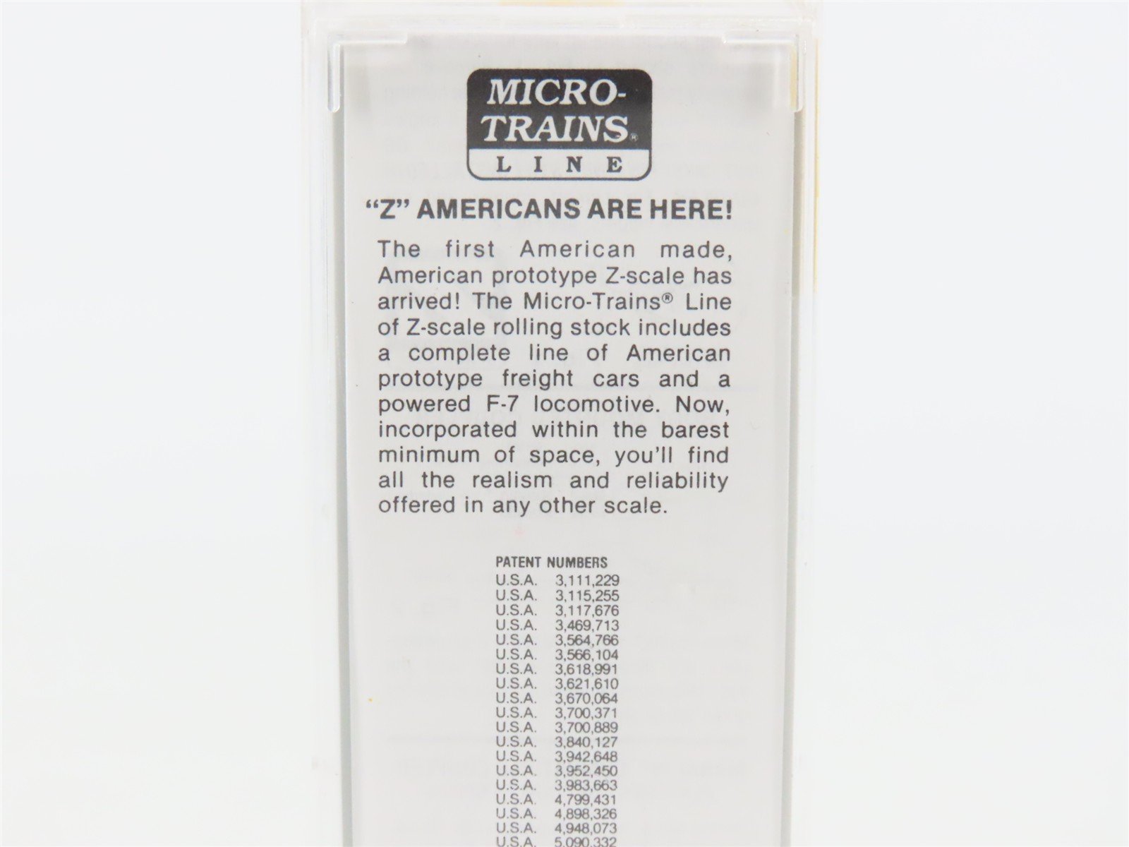 Z Scale Micro-Trains MTL 13616-2 NYC New York Central 50' Box Car #78807