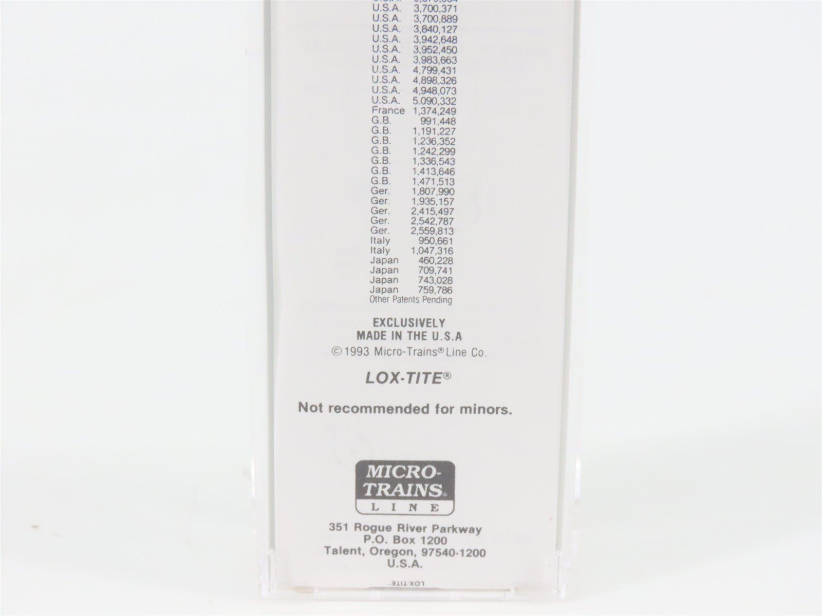 Z Scale Micro-Trains MTL 13616-2 NYC New York Central 50' Box Car #78807