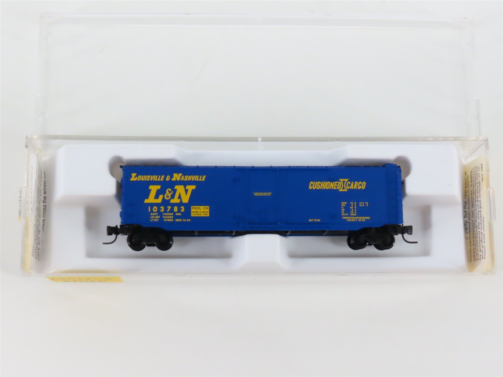 Z Scale Micro-Trains MTL 13617-2 L&N Louisville & Nashville 50' Box Car #103783