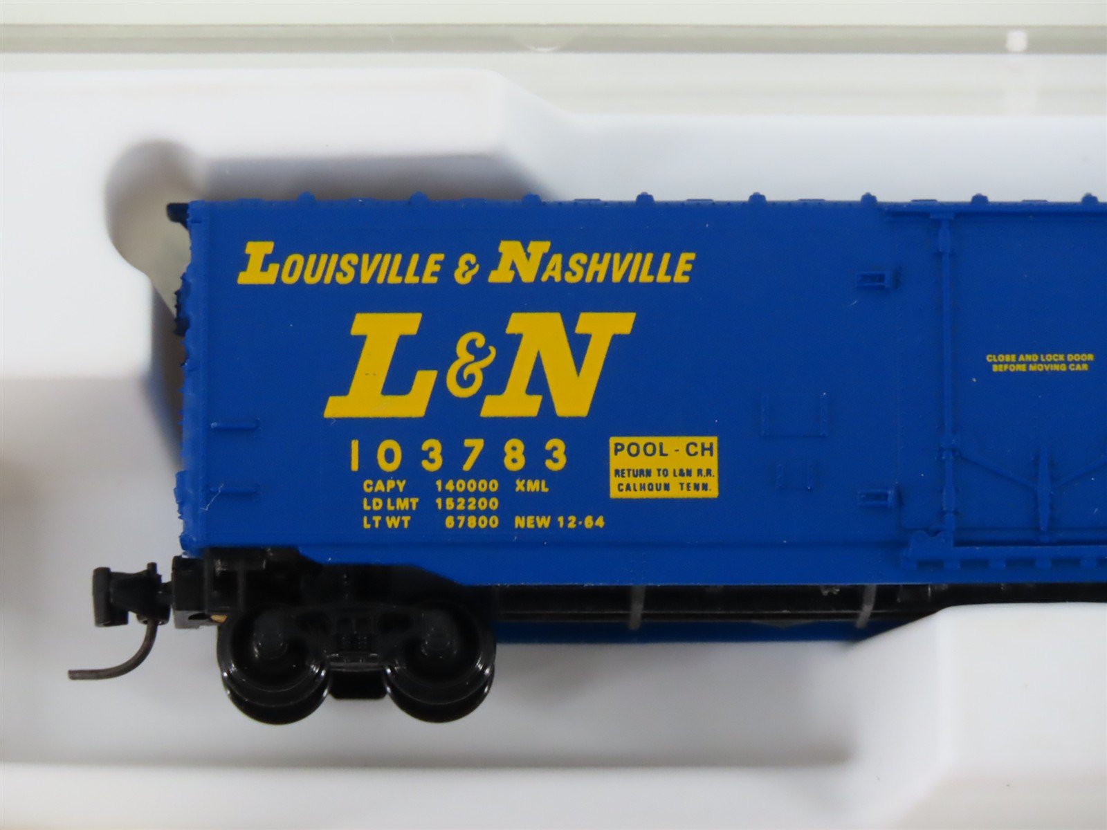 Z Scale Micro-Trains MTL 13617-2 L&N Louisville & Nashville 50' Box Car #103783