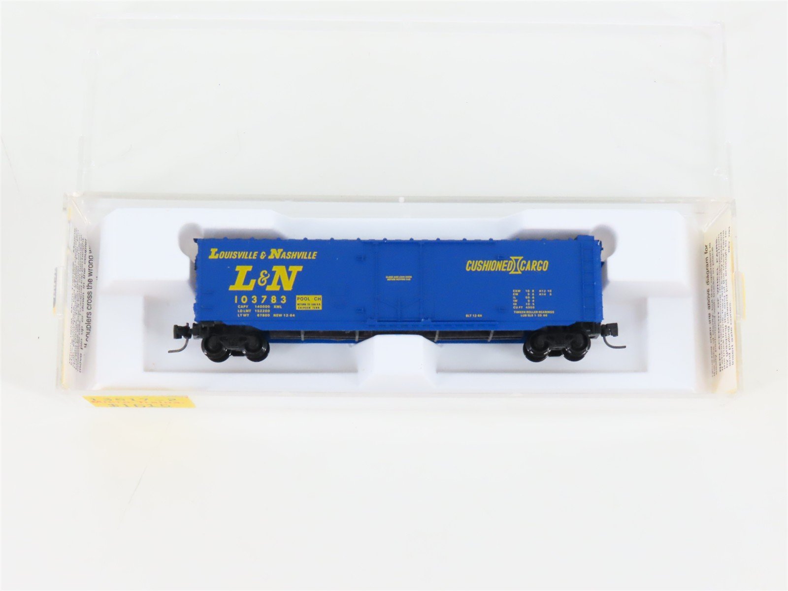 Z Scale Micro-Trains MTL 13617-2 L&N Louisville & Nashville 50' Box Car #103783
