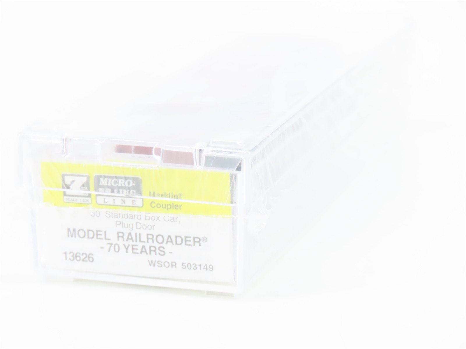 Z Scale Micro-Trains MTL 13626 WSOR Model Railroader 70 Years 50' Boxcar #503149