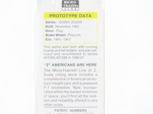 Z Scale Micro-Trains MTL 13624-2 CN Canadian National 50' Box Car #353228 SEALED