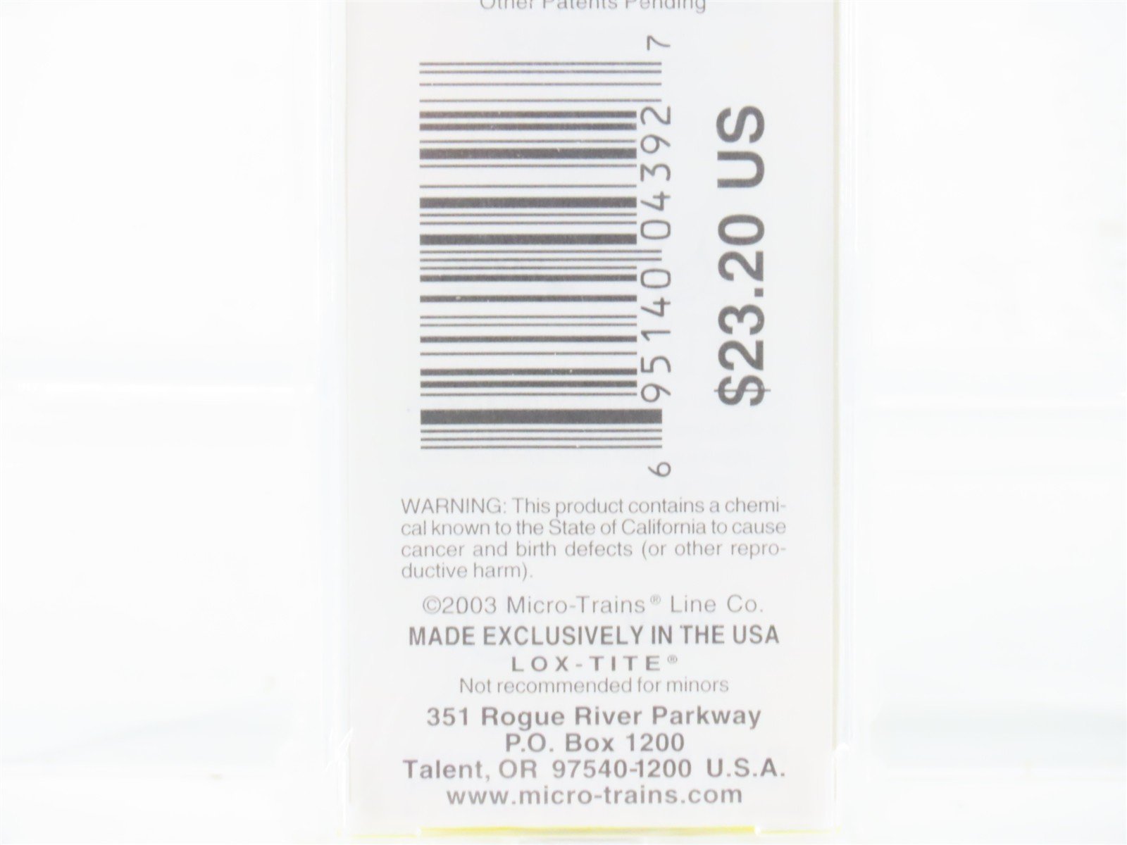 Z Scale Micro-Trains MTL 13624-2 CN Canadian National 50' Box Car #353228 SEALED