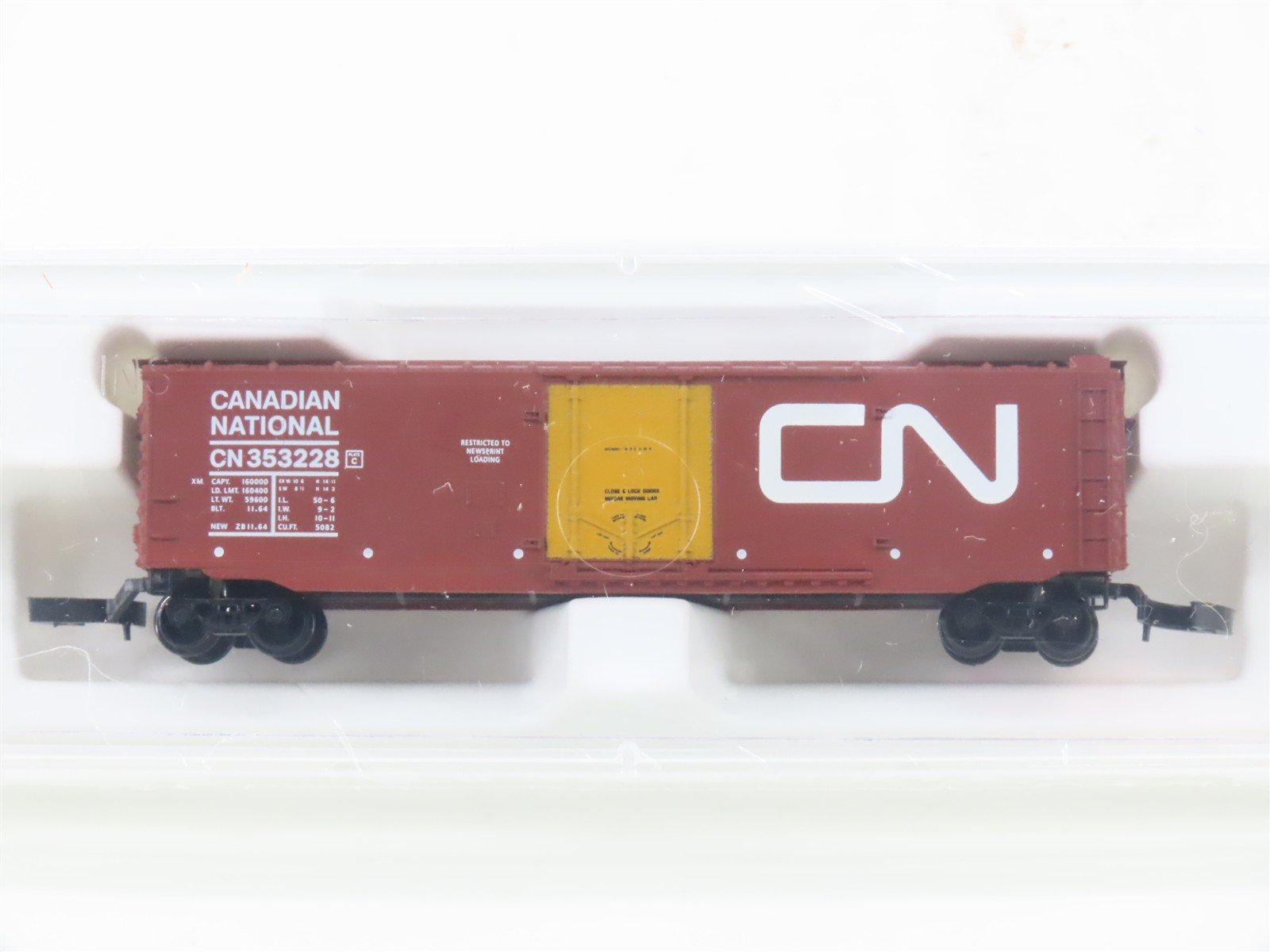 Z Scale Micro-Trains MTL 13624 CN Canadian National 50' Box Car #353228 - SEALED