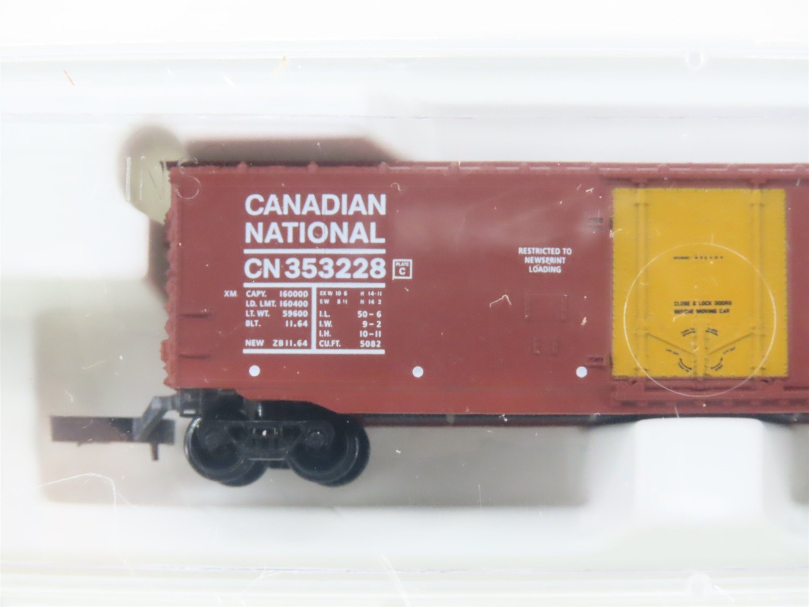 Z Scale Micro-Trains MTL 13624 CN Canadian National 50' Box Car #353228 - SEALED