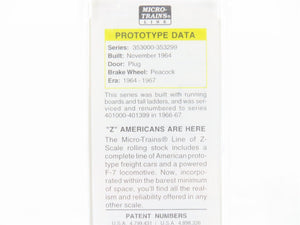 Z Scale Micro-Trains MTL 13624 CN Canadian National 50' Box Car #353228 - SEALED