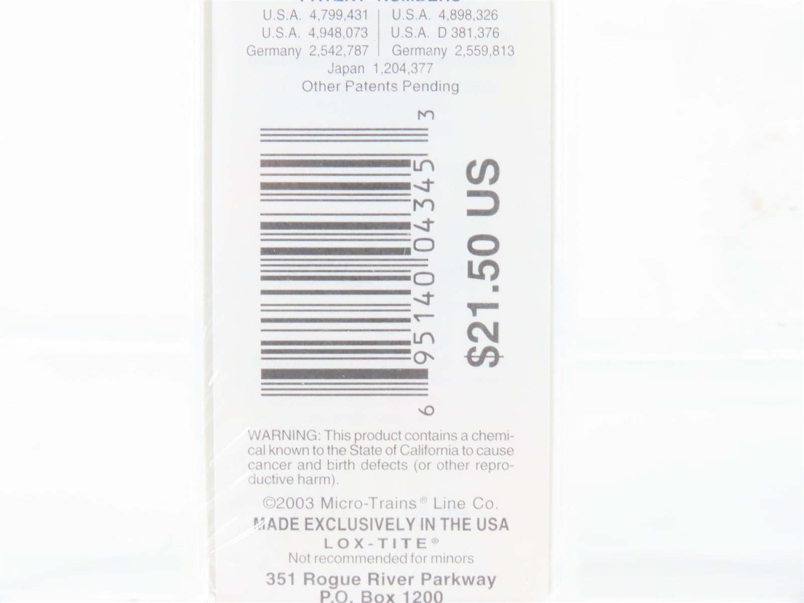 Z Scale Micro-Trains MTL 13624 CN Canadian National 50' Box Car #353228 - SEALED