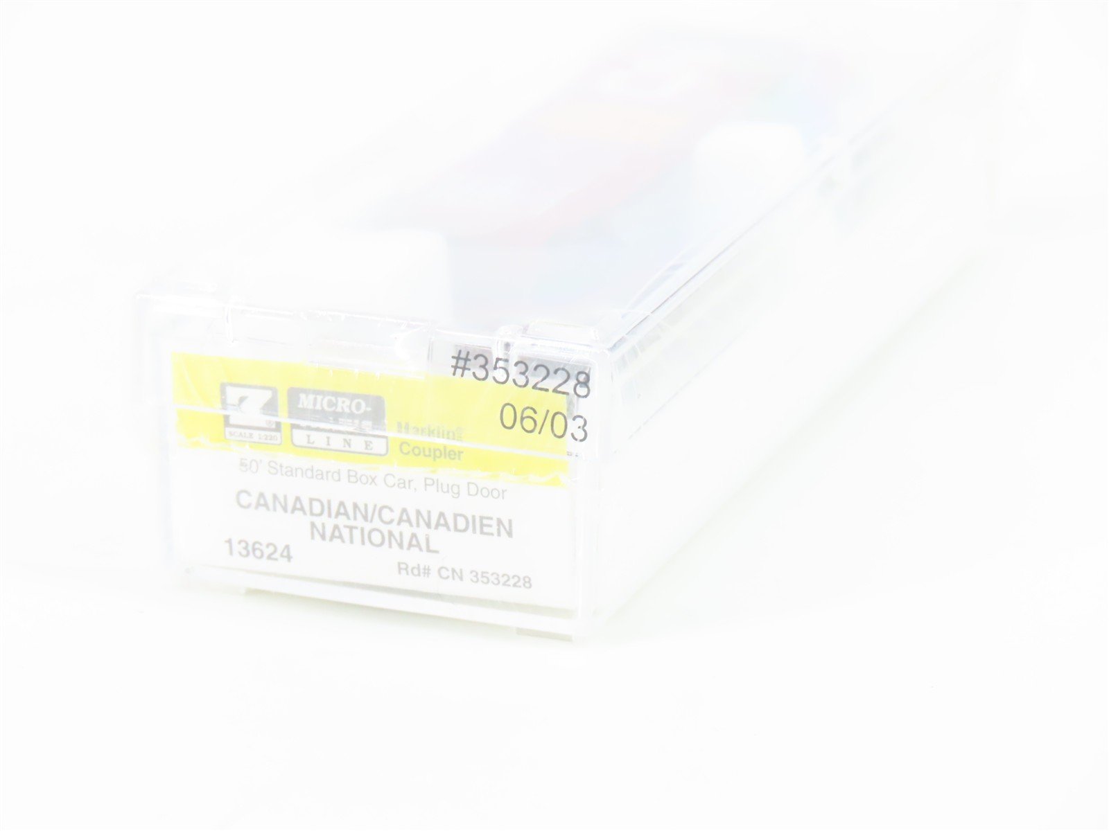Z Scale Micro-Trains MTL 13624 CN Canadian National 50' Box Car #353228 - SEALED