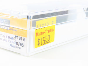 Z Scale Micro-Trains MTL 13619-2 BM Boston & Maine 