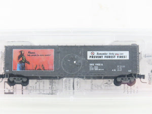 Z Scale Micro-Trains MTL 50700310 SBX Smokey Bear Forest Fire Prevention Boxcar