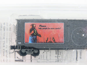 Z Scale Micro-Trains MTL 50700310 SBX Smokey Bear Forest Fire Prevention Boxcar