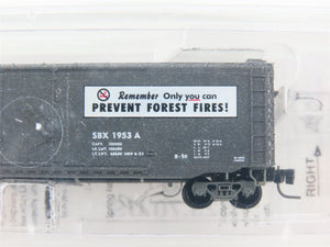 Z Scale Micro-Trains MTL 50700310 SBX Smokey Bear Forest Fire Prevention Boxcar