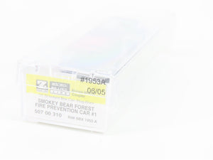 Z Scale Micro-Trains MTL 50700310 SBX Smokey Bear Forest Fire Prevention Boxcar