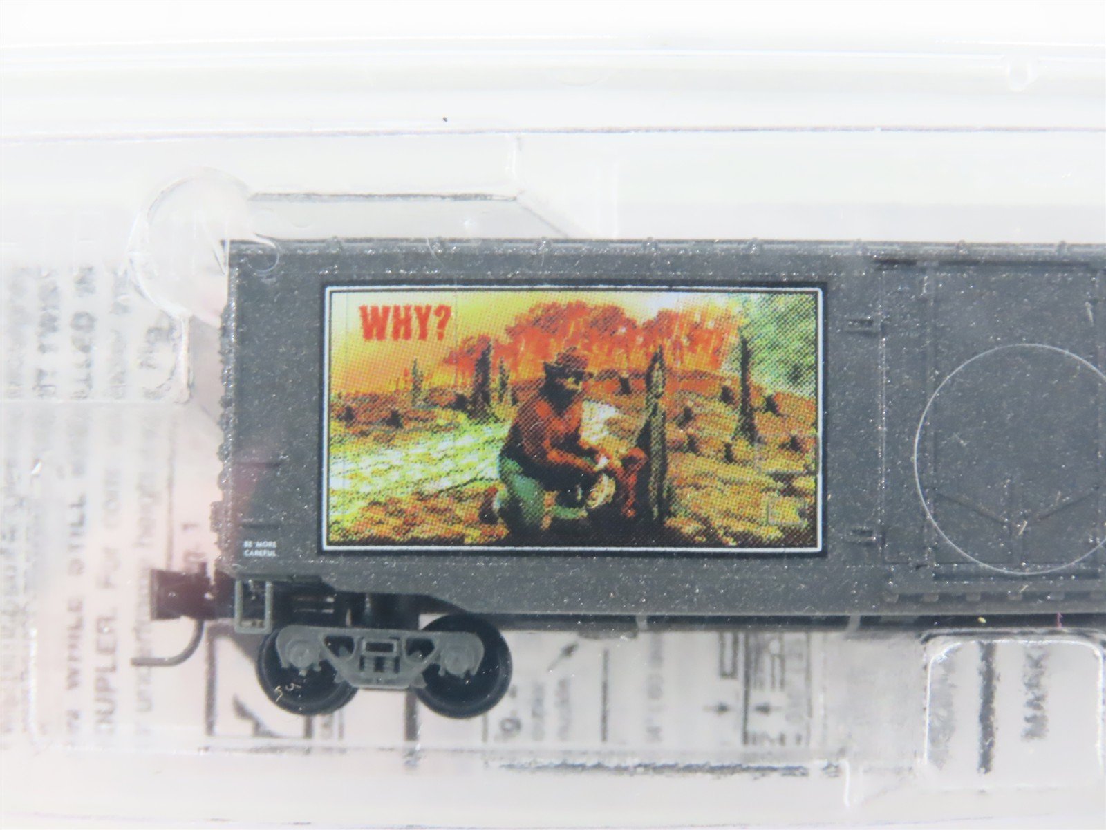 Z Scale Micro-Trains MTL 50700320 SBX Smokey Bear Forest Fire Prevention Boxcar