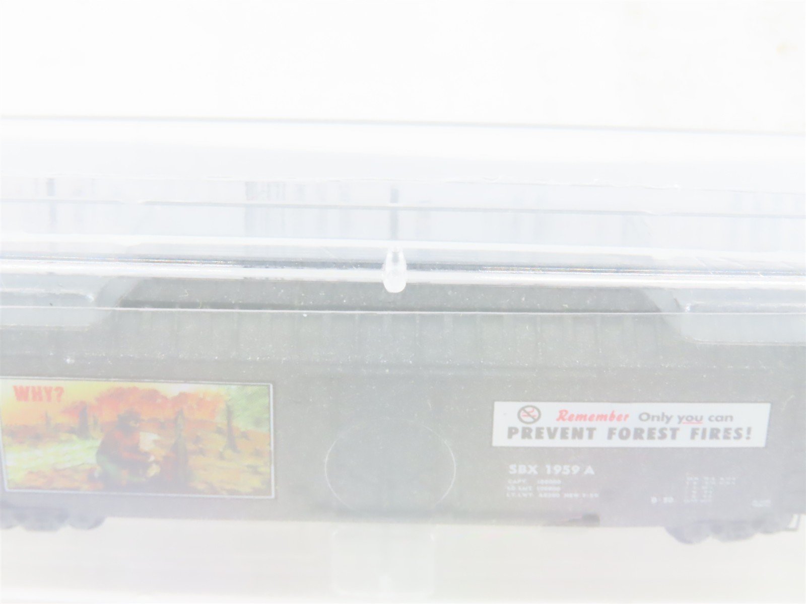 Z Scale Micro-Trains MTL 50700320 SBX Smokey Bear Forest Fire Prevention Boxcar