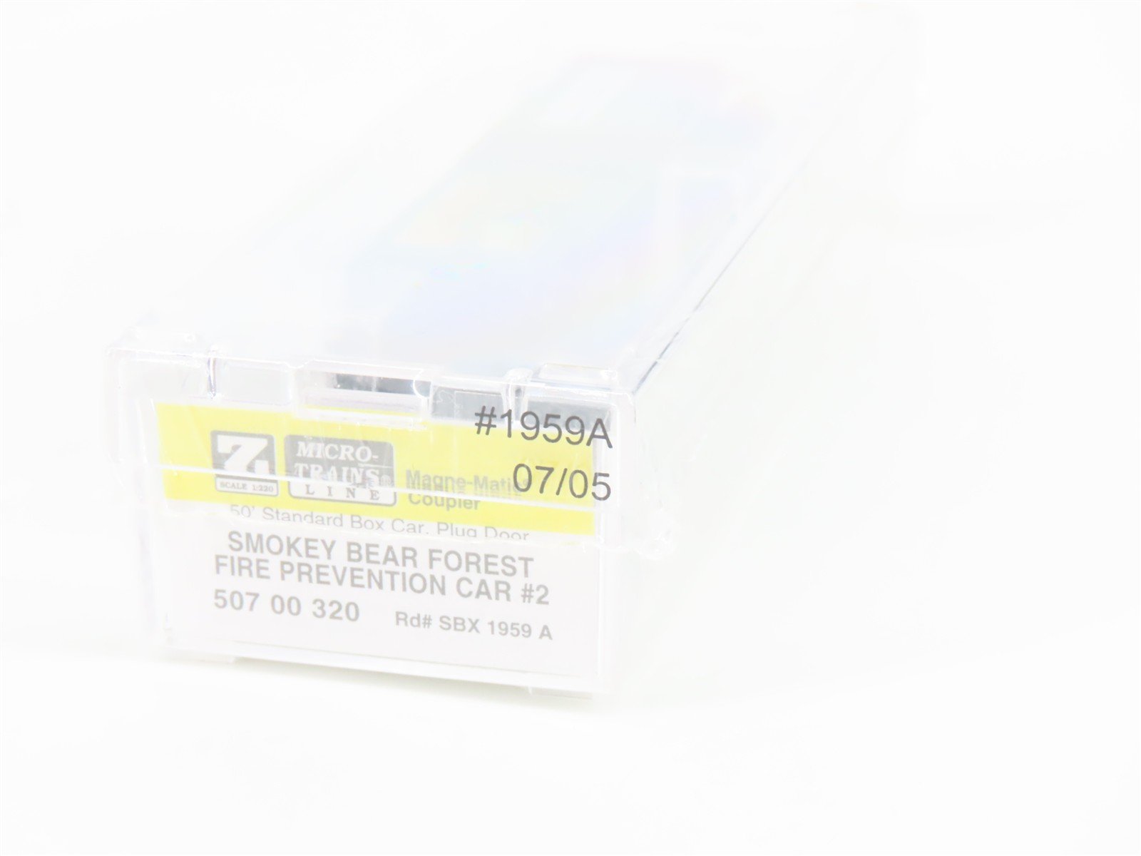Z Scale Micro-Trains MTL 50700320 SBX Smokey Bear Forest Fire Prevention Boxcar