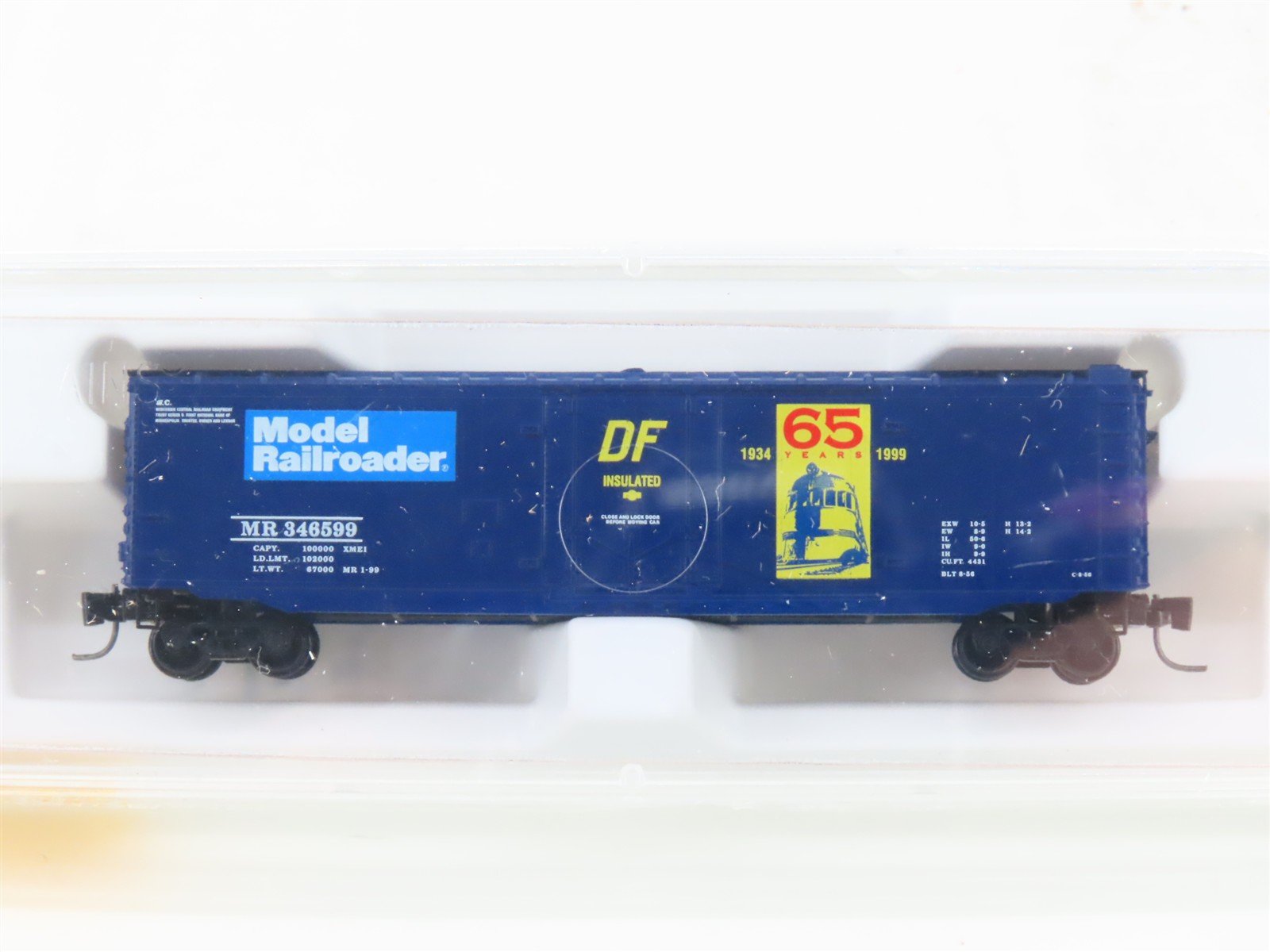 Z Scale Micro-Trains MTL 13630-2 MR Model Railroader 65 Years 50' Box Car 346599