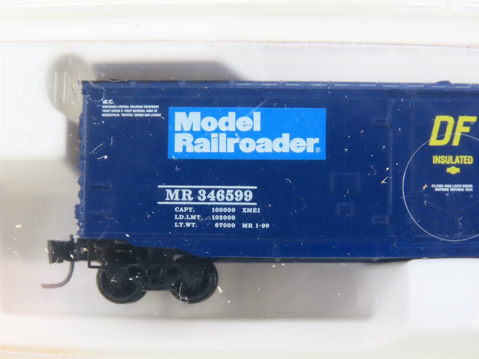Z Scale Micro-Trains MTL 13630-2 MR Model Railroader 65 Years 50' Box Car 346599