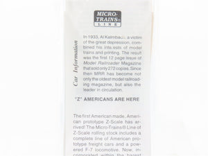 Z Scale Micro-Trains MTL 13630-2 MR Model Railroader 65 Years 50' Box Car 346599