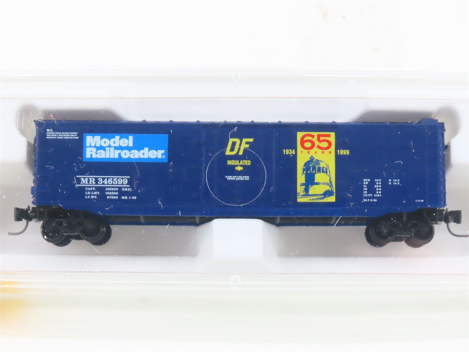 Z Scale Micro-Trains MTL 13630-2 MR Model Railroader 65 Years 50' Box Car 346599