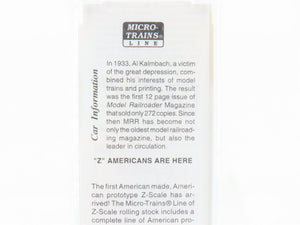 Z Scale Micro-Trains MTL 13630-2 MR Model Railroader 65 Years 50' Box Car 346599