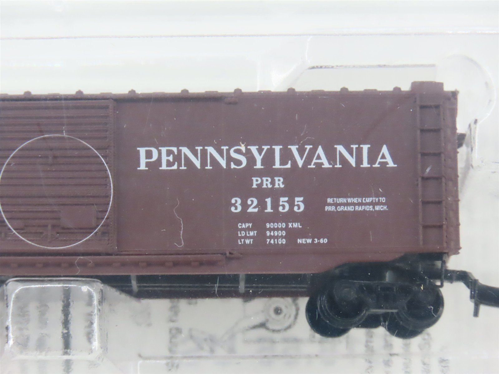 Z Scale Micro-Trains MTL 13701 PRR Pennsylvania 50' Box Car #32155 - SEALED