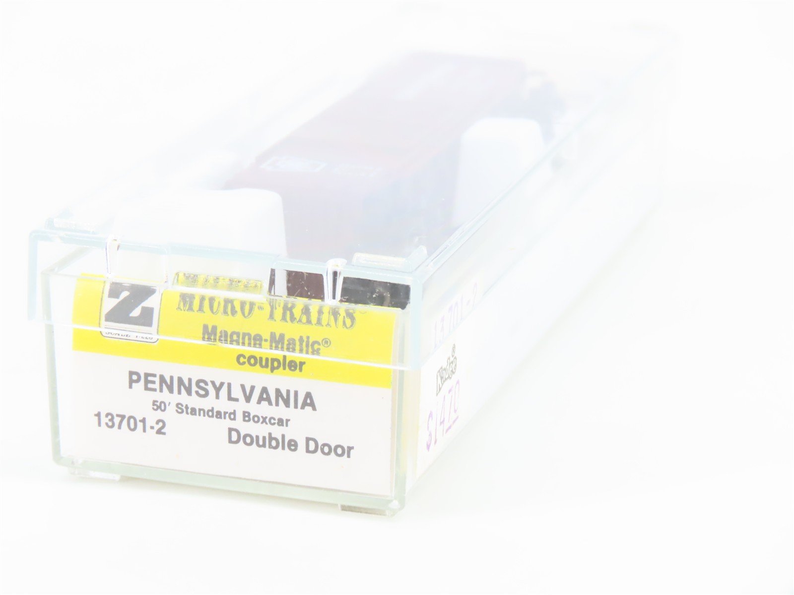 Z Scale Kadee Micro-Trains MTL 13701-2 PRR Pennsylvania 50' Box Car #32156