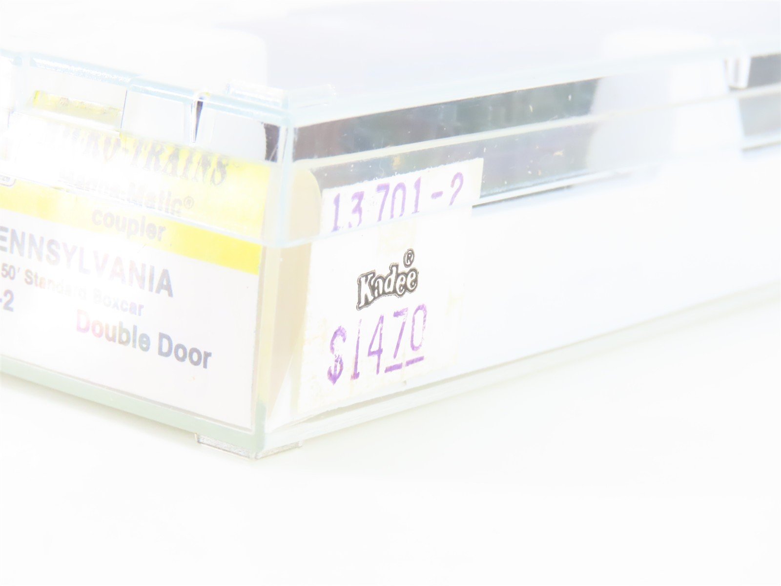 Z Scale Kadee Micro-Trains MTL 13701-2 PRR Pennsylvania 50' Box Car #32156