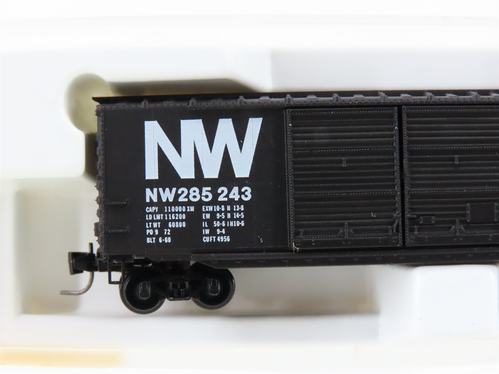 Z Scale Kadee Micro-Trains MTL 13703-2 N&W Norfolk & Western 50' Box Car #285243