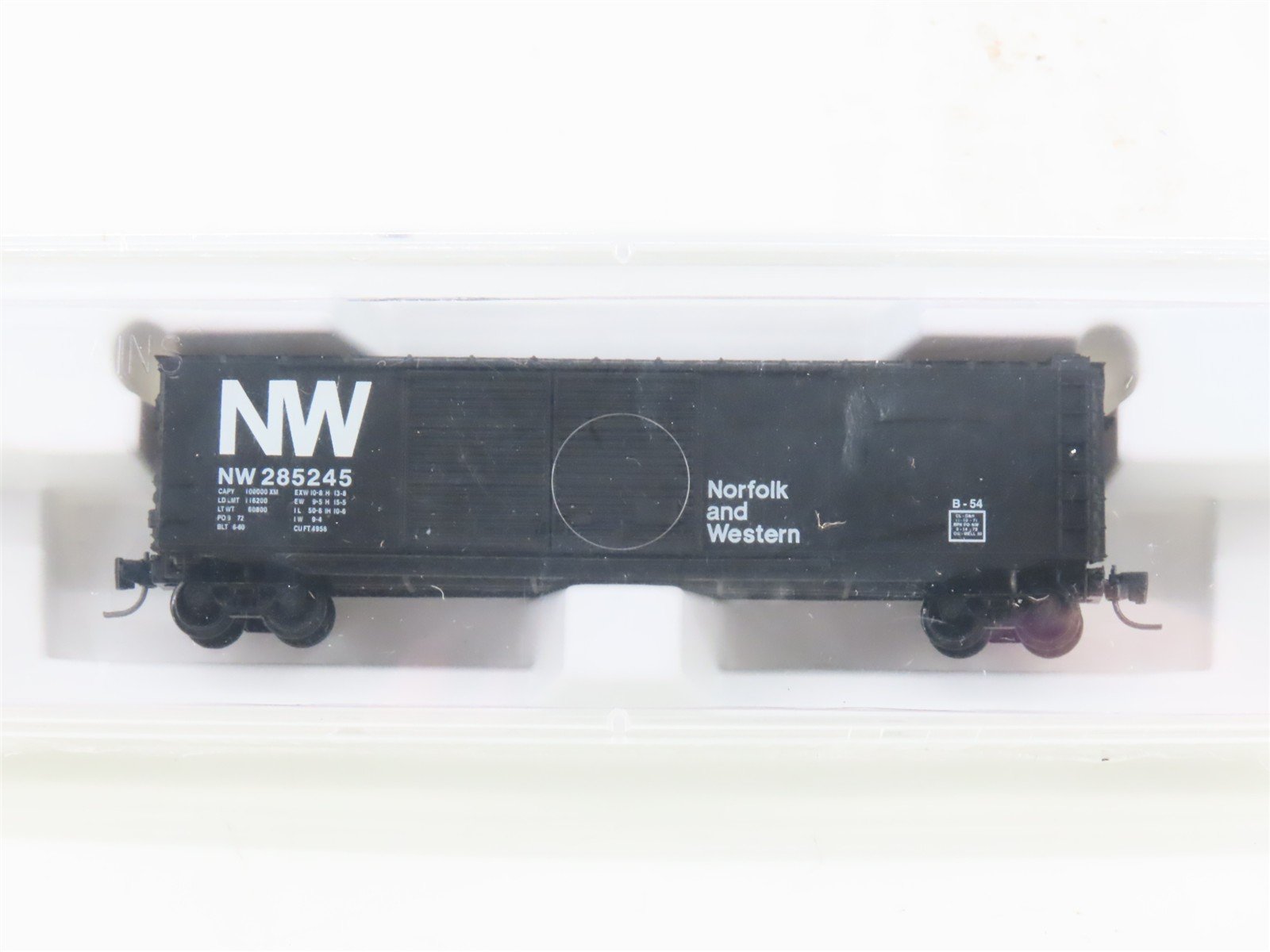 Z Scale Micro-Trains MTL 13703-2 N&W Norfolk & Western 50' Boxcar #285245 SEALED