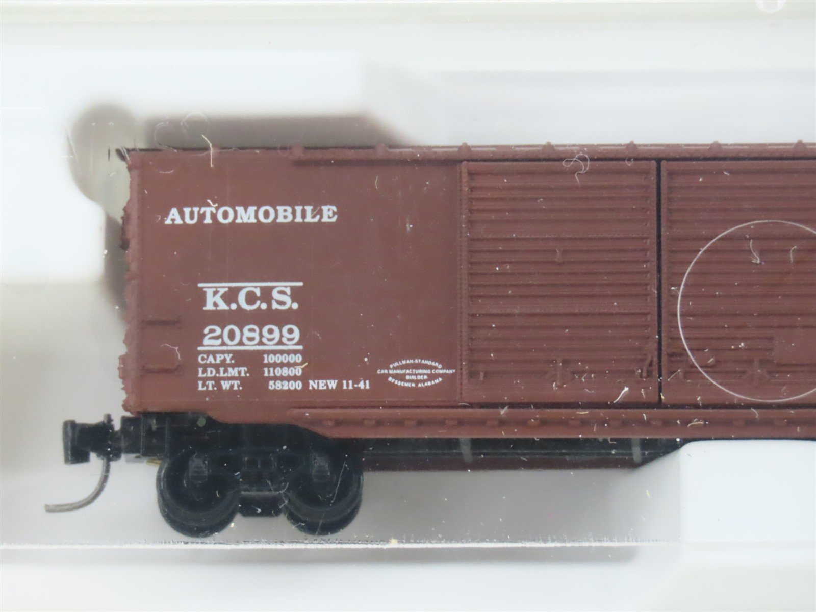 Z Scale Micro-Trains MTL 13717-2 KCS Southern Belle 50' Auto Box Car #20899