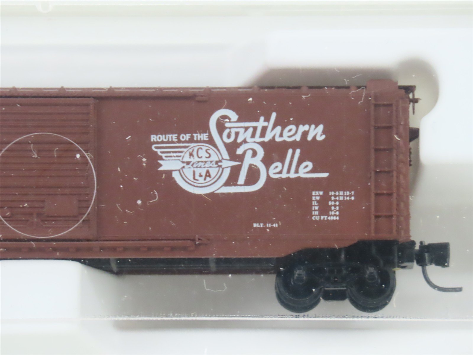 Z Scale Micro-Trains MTL 13717-2 KCS Southern Belle 50' Auto Box Car #20899