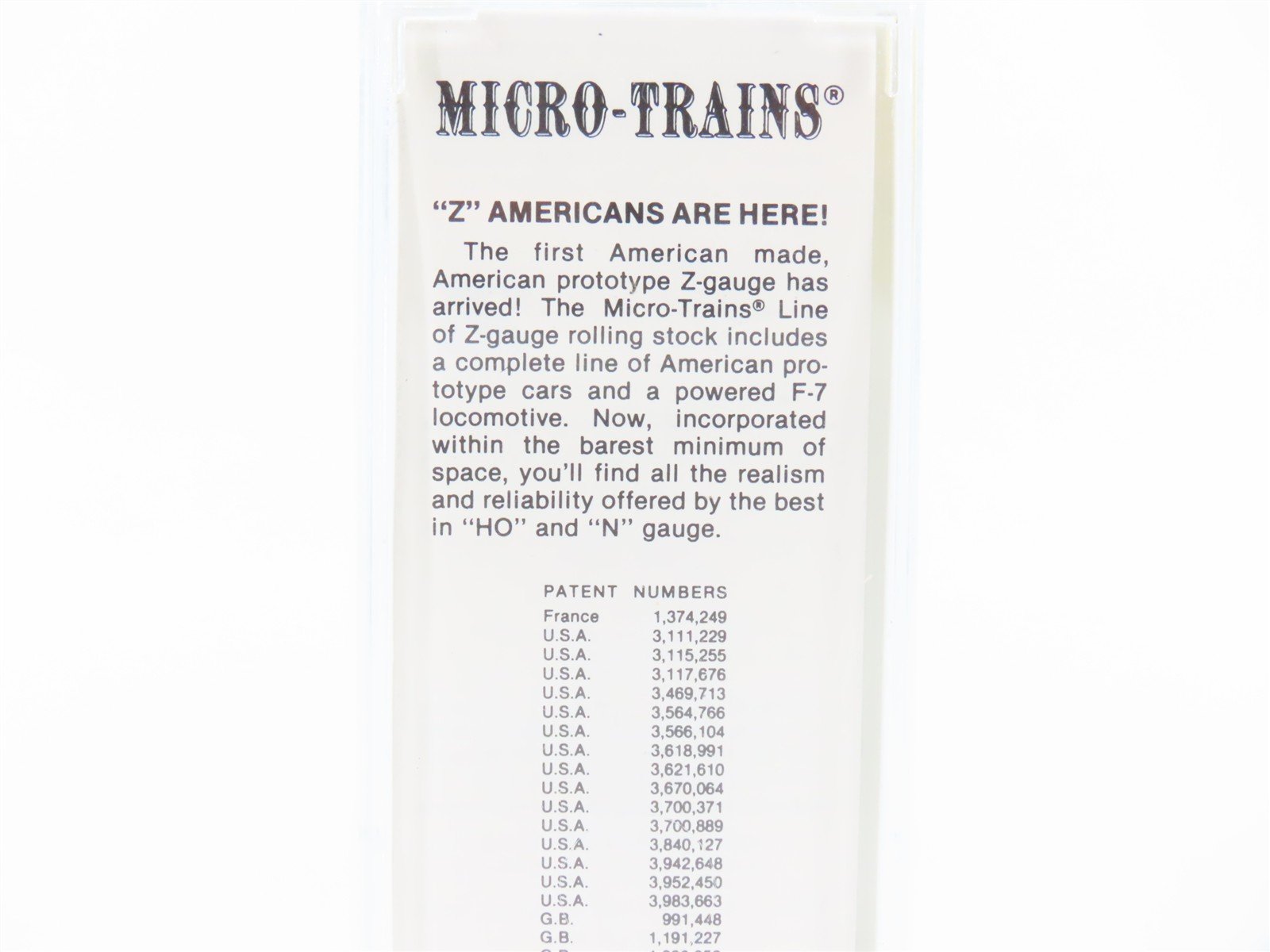 Z Scale Kadee Micro-Trains MTL 13711-2 MONON 50' Double Door Box Car #1499