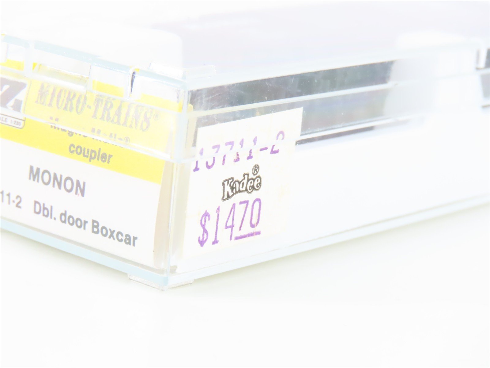 Z Scale Kadee Micro-Trains MTL 13711-2 MONON 50' Double Door Box Car #1499