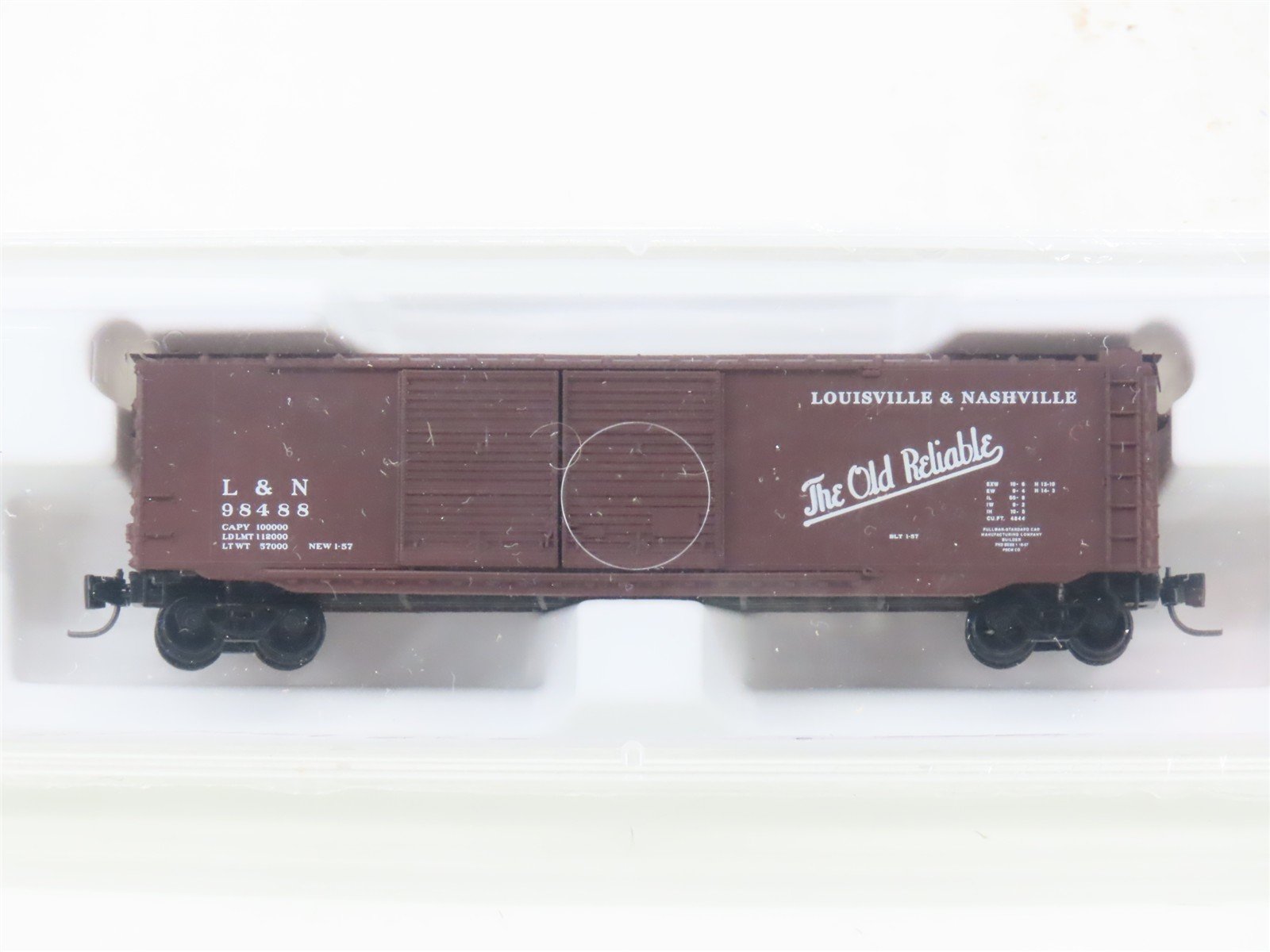 Z Scale Micro-Trains MTL 13705-2 L&N 