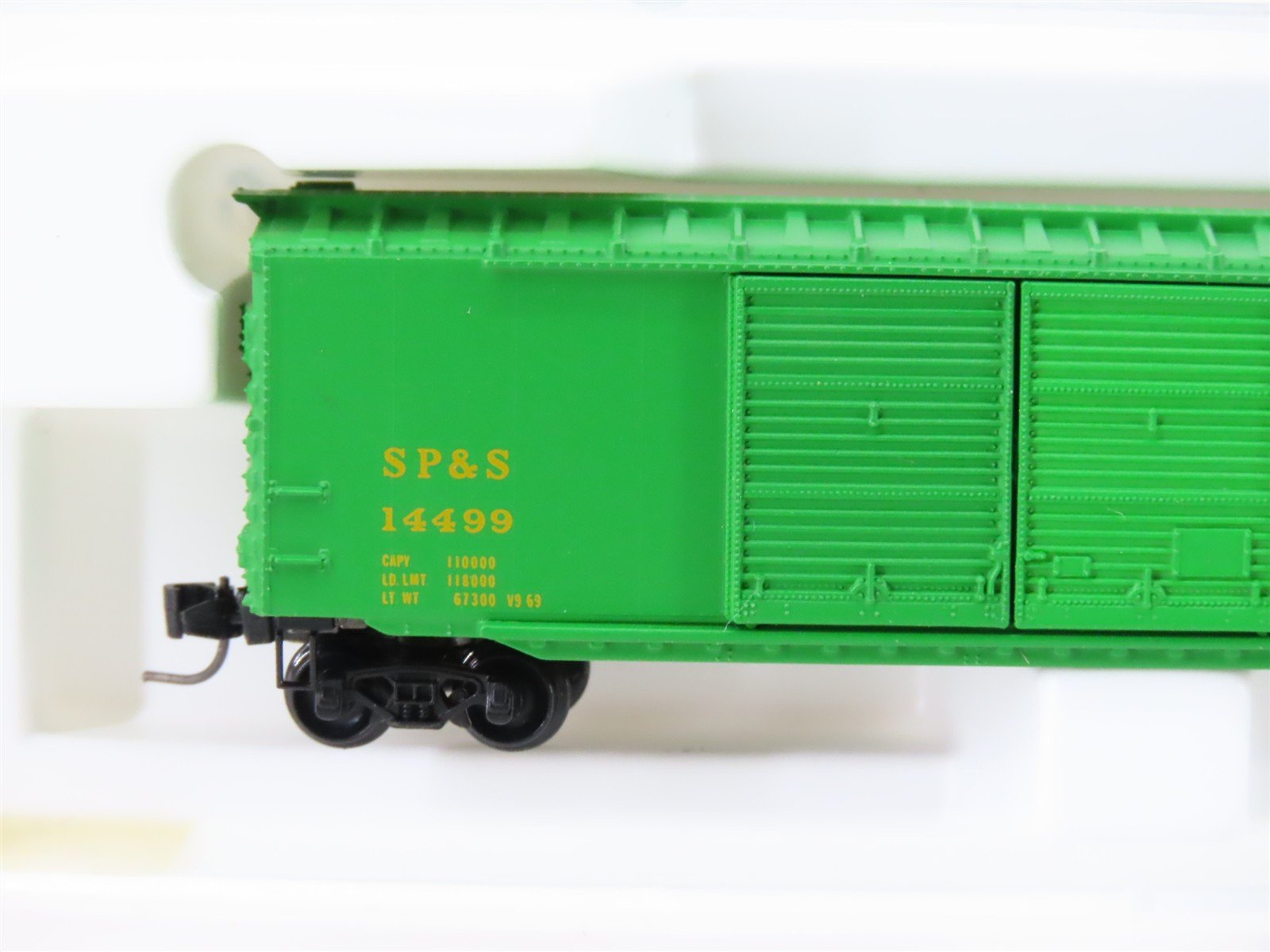 Z Scale Kadee Micro-Trains MTL 13707-2 SP&S 50' Double Door Box Car #14499