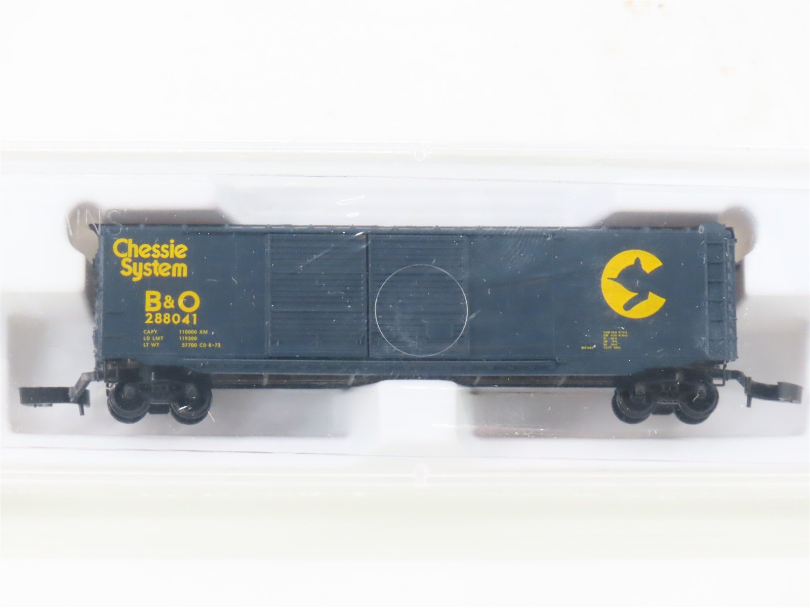 Z Scale Micro-Trains MTL 13706 B&O Chessie System 50' Box Car #288041 - SEALED
