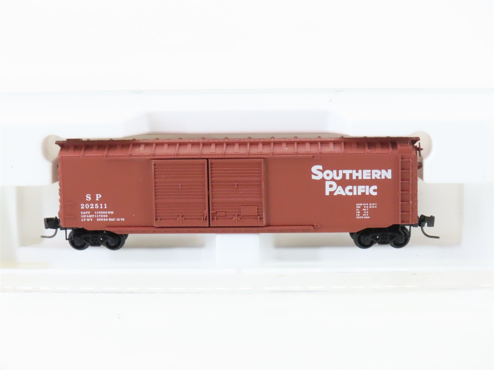 Z Scale Kadee Micro-Trains MTL 13704-2 SP Southern Pacific 50' Box Car #202511