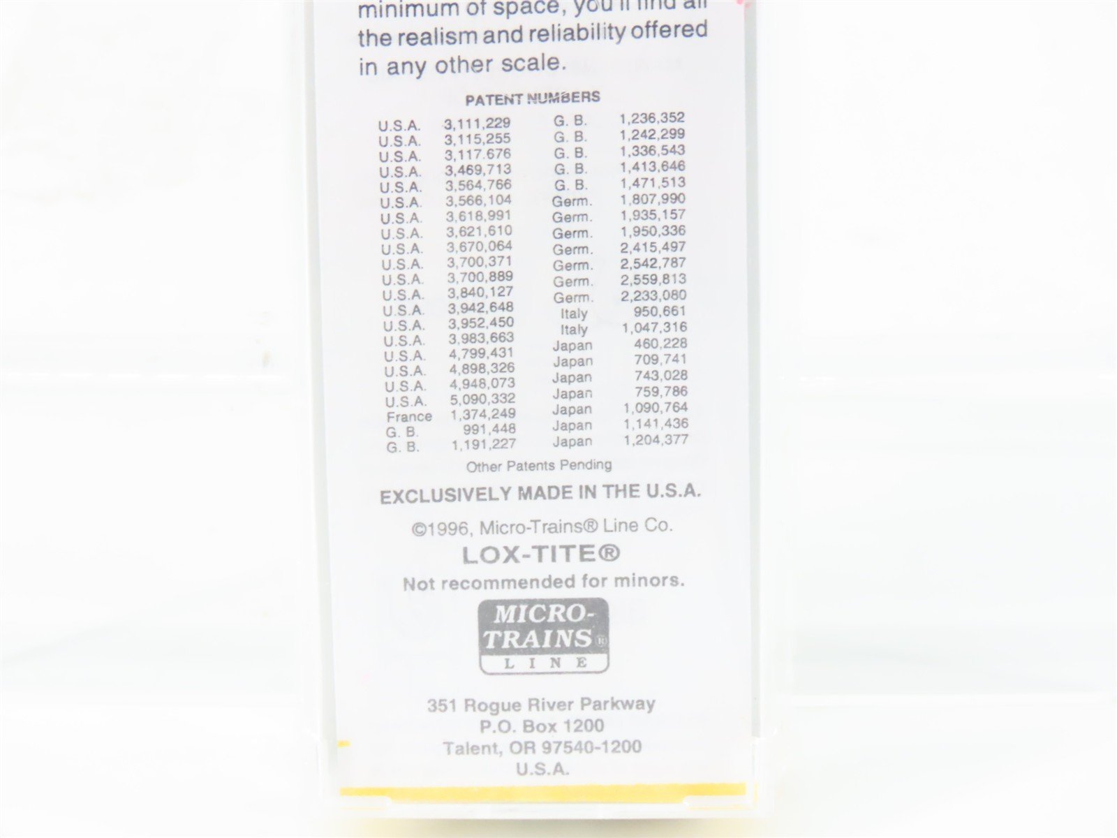 Z Scale Micro-Trains MTL 13716-2 NYC Early Bird 50' Box Car #45390 - SEALED