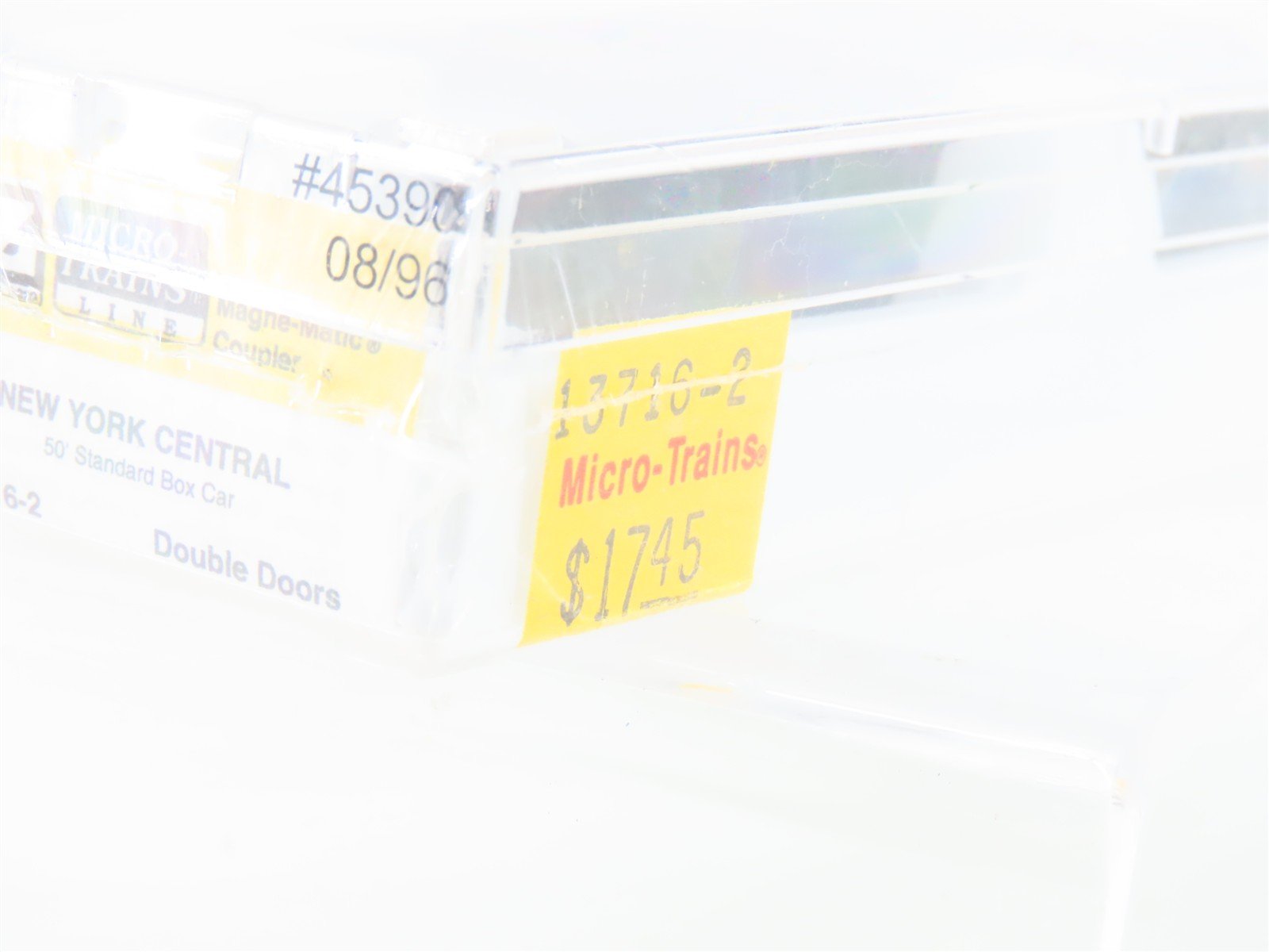 Z Scale Micro-Trains MTL 13716-2 NYC Early Bird 50' Box Car #45390 - SEALED