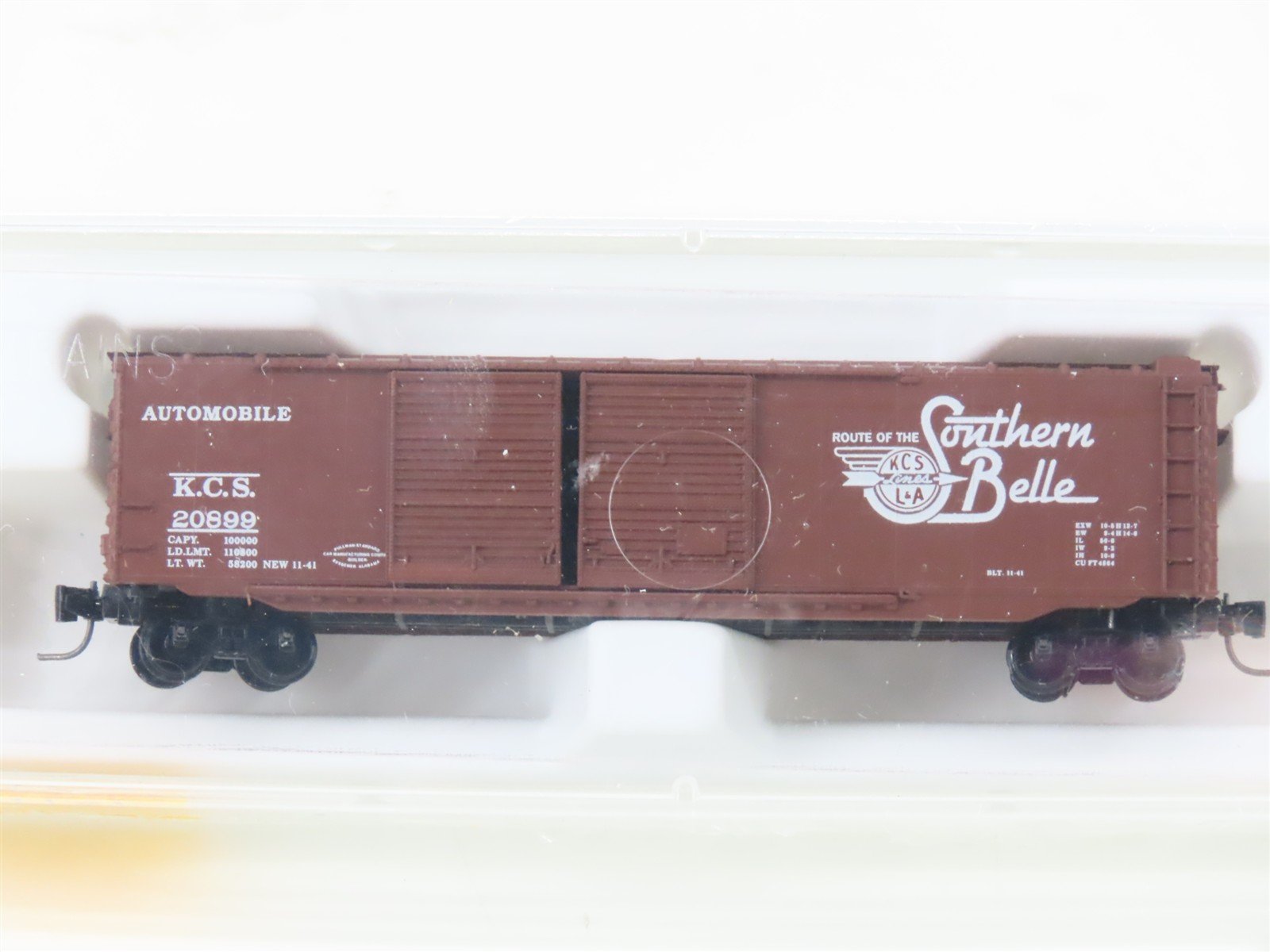 Z Scale Micro-Trains MTL 13717-2 KCS 