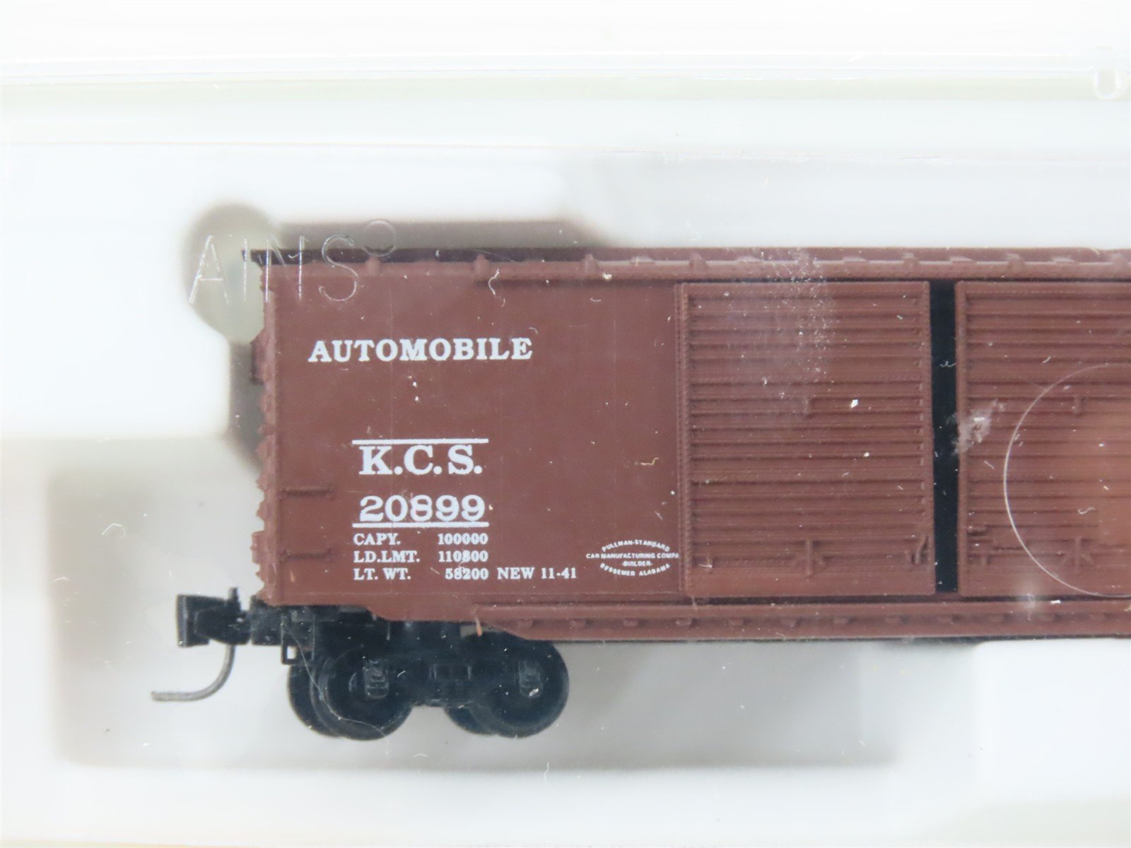 Z Scale Micro-Trains MTL 13717-2 KCS 