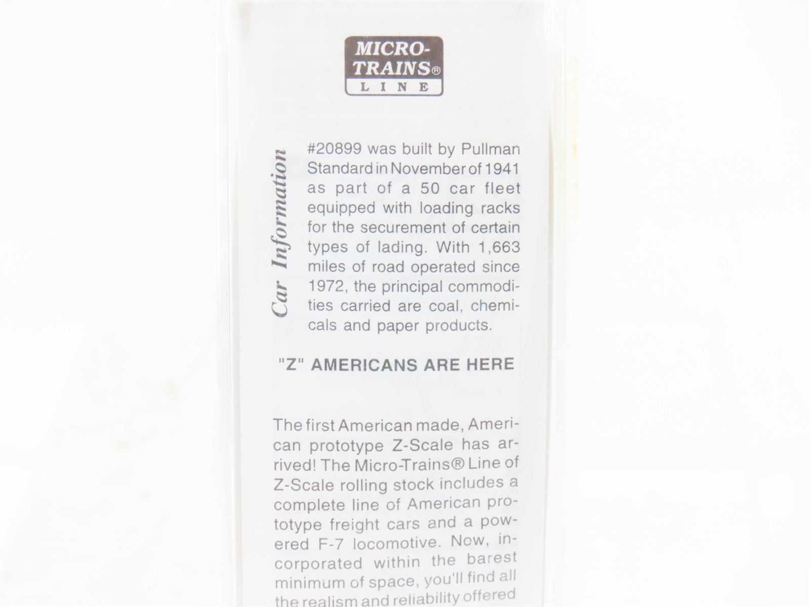 Z Scale Micro-Trains MTL 13717-2 KCS 