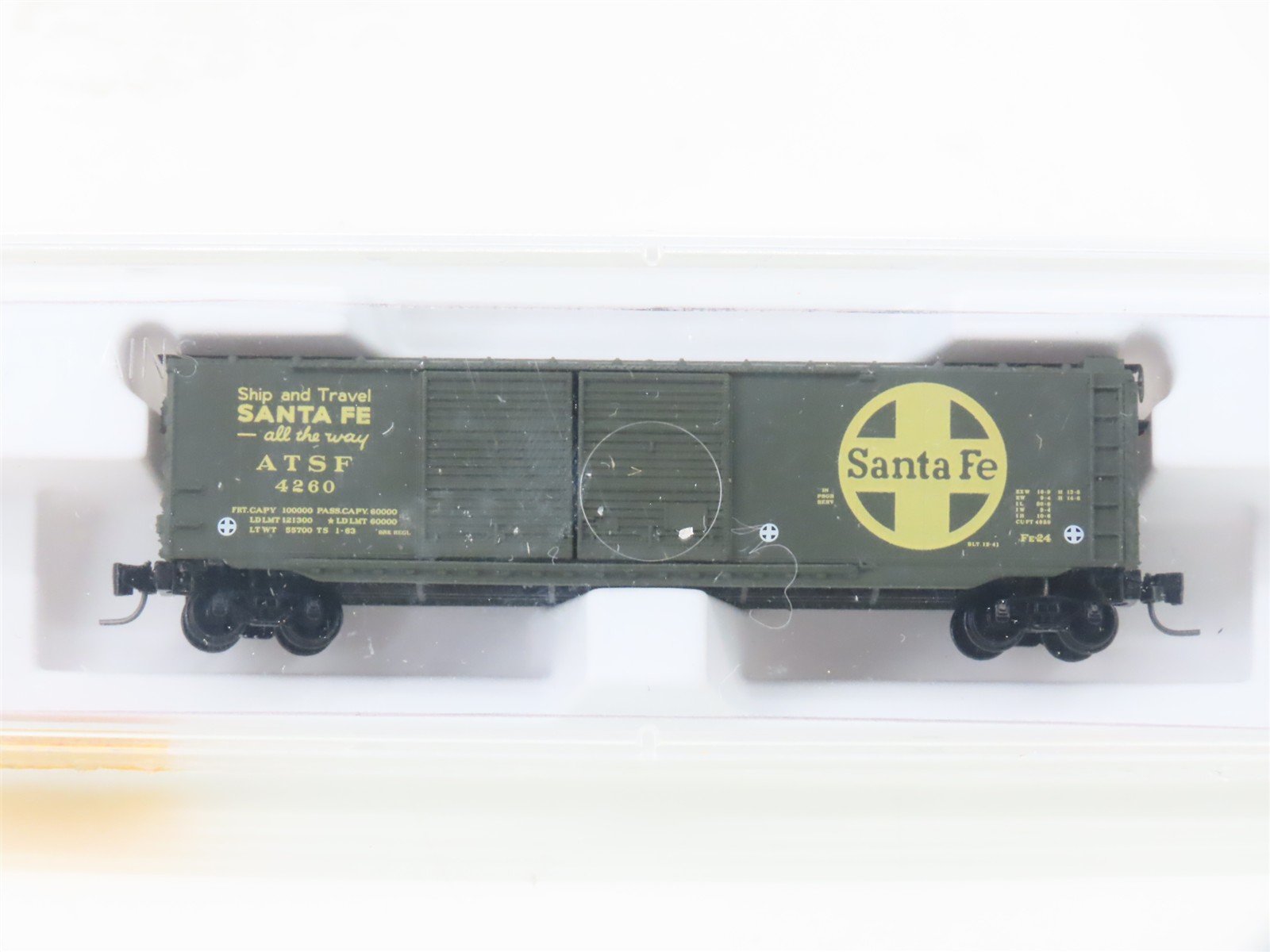 Z Scale Micro-Trains MTL 13718-2 ATSF 